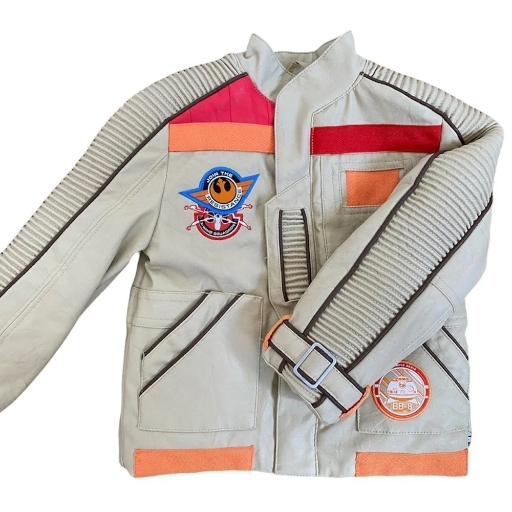 Disney Store Star Wars Resistance Force Awakens Finn’s Pilot X Wing Jacket 2